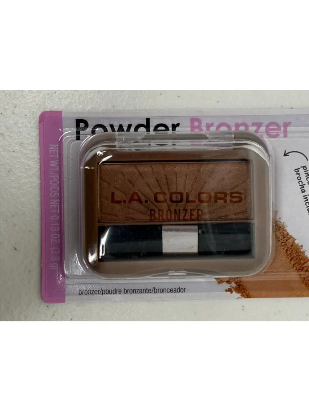 L.A. Colors Powder Bronzer Bronze C62242 NIP
